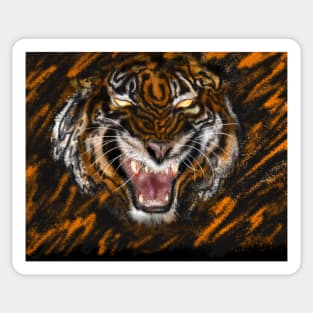 tiger Sticker